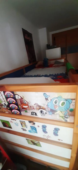 Cama alta Kura Ikea