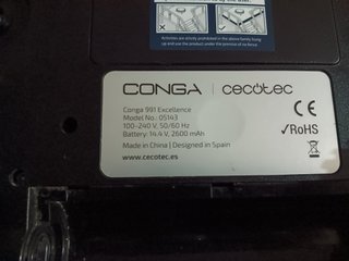 Robot Aspirador Conga Serie 990 Cecotec