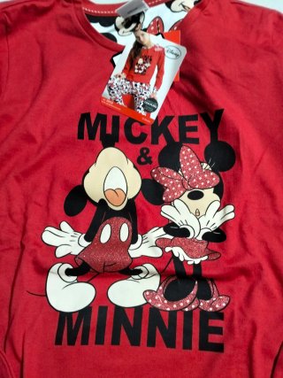 Pijama Minnie Mouse Talla 16 Rojo, nuevo sin usar.