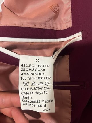 Traje para eventos completo
