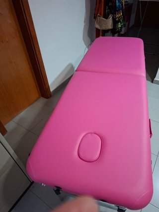 Camilla para masajes plegable y con bolsa.