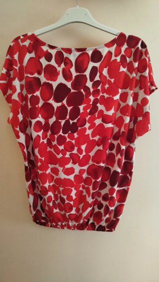 Camiseta Antea Estampada Rojo Talla 44