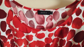 Camiseta Antea Estampada Rojo Talla 44