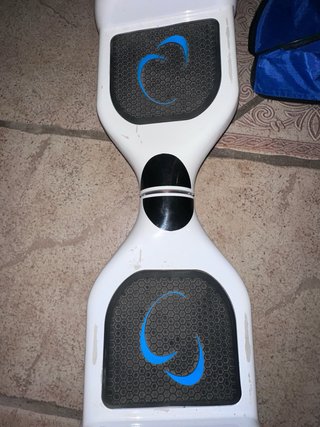 Hoverboard bianco con luci LED