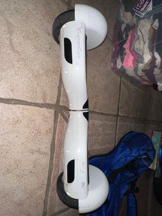 Hoverboard bianco con luci LED