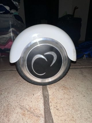 Hoverboard bianco con luci LED