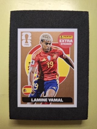 Cromo Extra Sticker Bronce Lamine Yamal Panini FIF