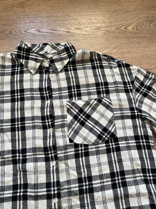 Camisa oversize cuadros