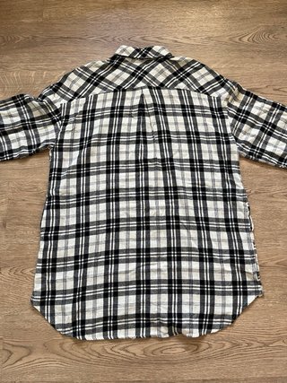 Camisa oversize cuadros