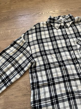 Camisa oversize cuadros