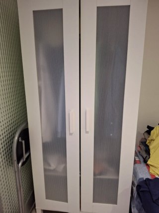 Armario blanco Ikea puertas