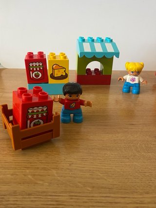 Camión Duplo con bloques de comida