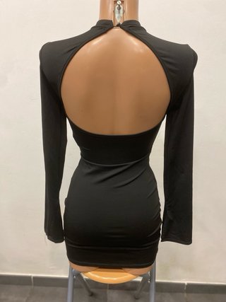 Vestito corto nero Shein XS