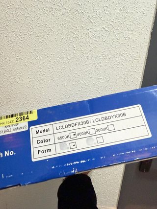 Lámpara LED cuadrada para techo