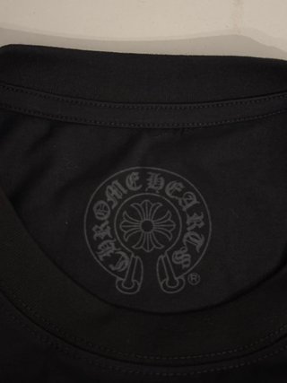 Camiseta Chrome Hearts Negra