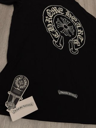Camiseta Chrome Hearts Negra