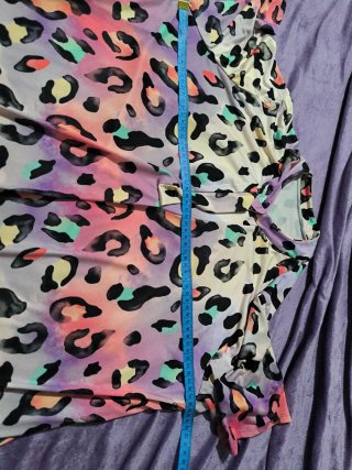 Vestido estampado multicolor