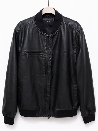 Chaqueta efecto piel Kiabi Talla XL