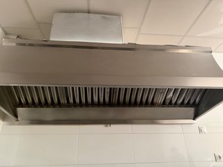 Campana extractora industrial acero inoxidable