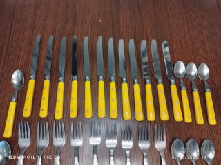 38 Posate Francesi Vintage
