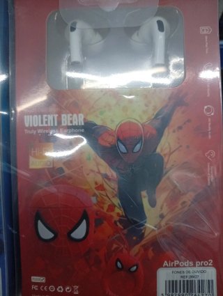 Auriculares Bluetooth Spiderman Violent Bear