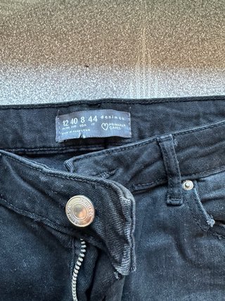 Pantalón vaquero hombre negro