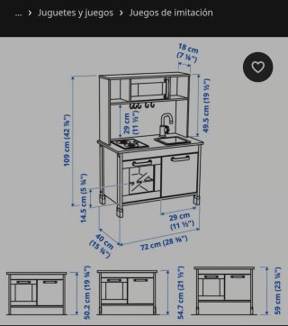 Cocinita de Juguete IKEA DUKTIG