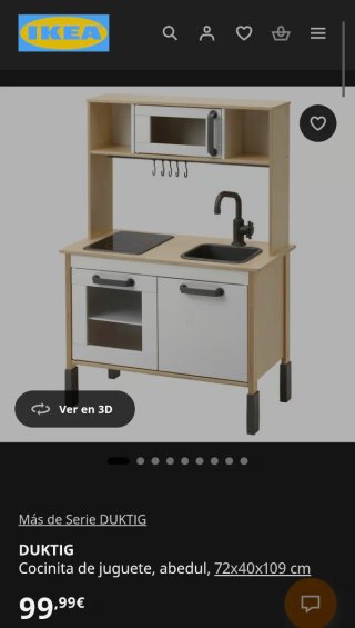 Cocinita de Juguete IKEA DUKTIG