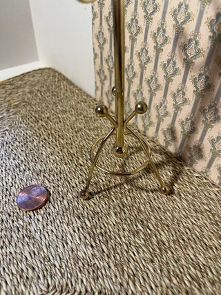 Appendiabiti oro per casa delle bambole