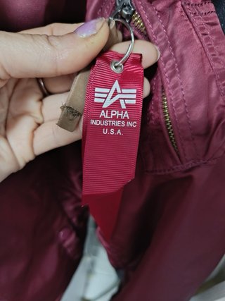 Chaqueta Alpha Industries Roja