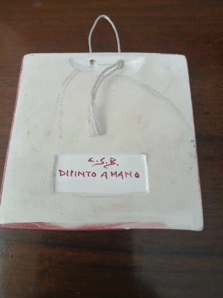 Mattonella Ceramica Contrada Giraffa Siena