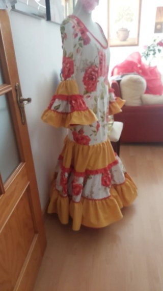 Vestido Flamenca Canastero como una L