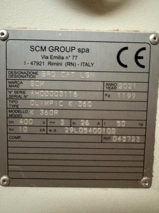 Canteadora SCM Olimpic K 360