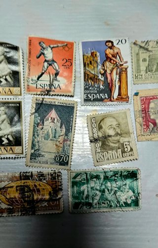 Lote de sellos España y Francia
