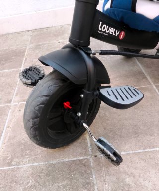 Triciclo Evolutivo Homcom Lovely Azul
