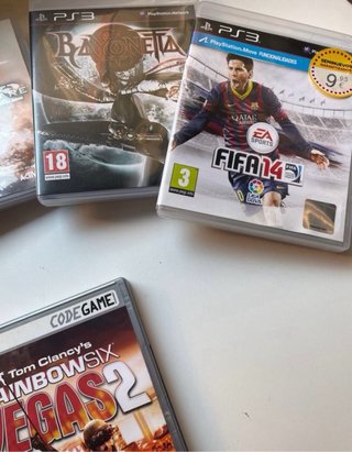 Lote Videojuegos PS3: Formula 1, Rainbowsix etc.