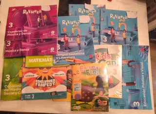 Pack libros de texto 3°de Primaria