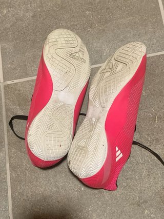 Zapatillas de fútbol Adidas rosas