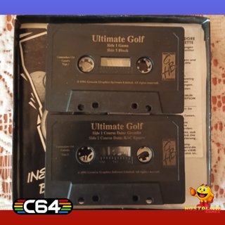 Commodore 64.Greg Norman's Ultimate Golf