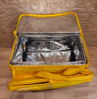 Mochila Glovo Amarilla