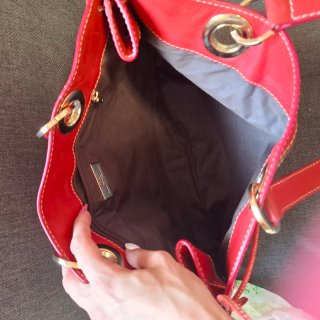 Bolso Carolina Herrera Multicolor y Rojo