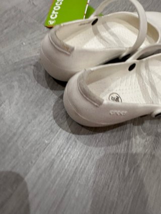 Merceditas Crocs Blancas Talla 36-37