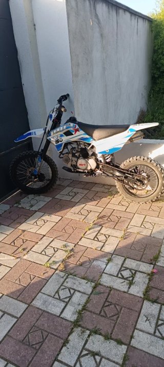 Moto Motocross IMR 150cc Azul/Blanco
