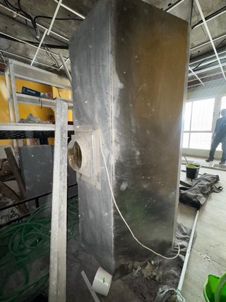 Campana extractora industrial