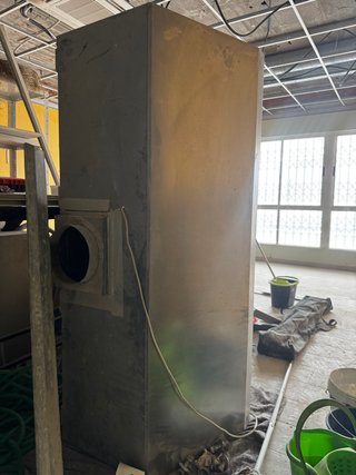 Campana extractora industrial