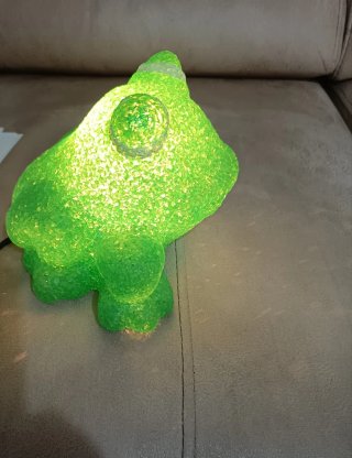 Lámpara ranita verde infantil