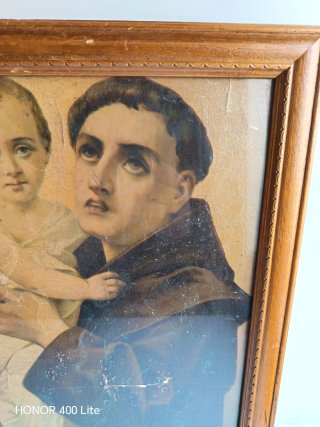 Cuadro San Antonio con Niño Jesús