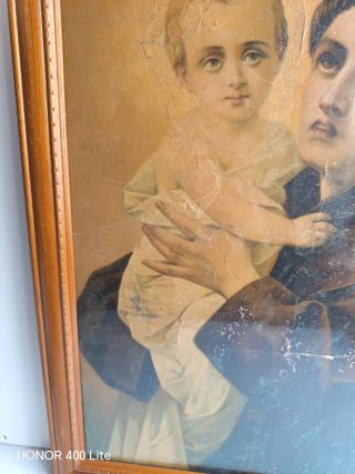 Cuadro San Antonio con Niño Jesús
