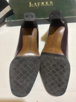 Scarpe Ralph Lauren donna eleganti color melanzana