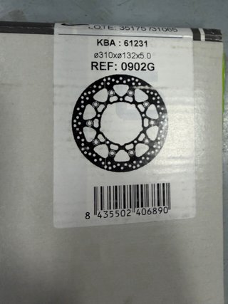 Discos Freno NG Brakes 902 310 Yamaha R1 R6 XTZ FZ